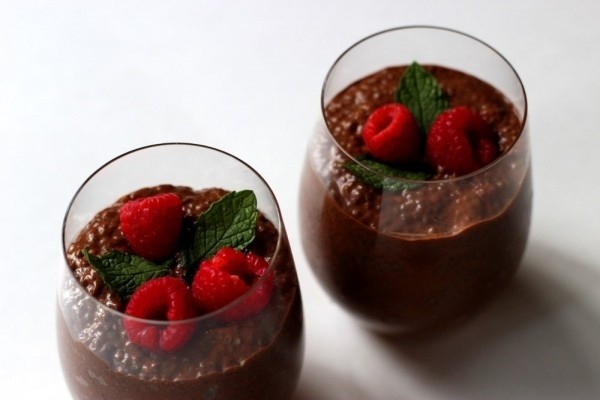 Mint Chocolate Chia Pudding Mint Chocolate Chia Pudding