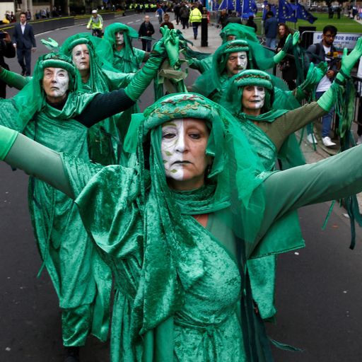 Extinction Rebellion protester arrested after three hours on Big Ben scaffolding
Extinction Rebellion protester arrested after three hours on Big Ben scaffolding