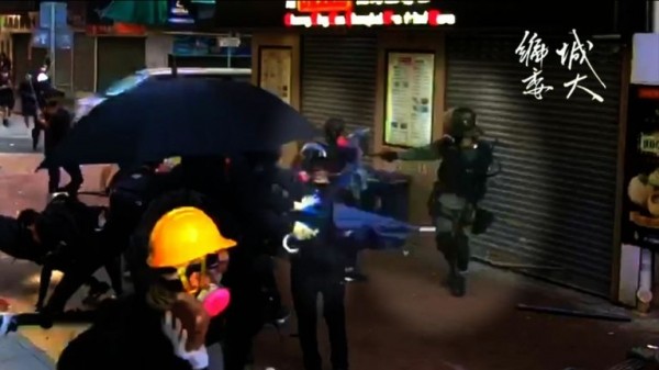 Hong Kong: Boy shot as protesters ignore face mask ban on another night of violence
Hong Kong: Boy shot as protesters ignore face mask ban on another night of violence