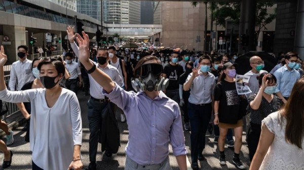 Hong Kong to ban protesters from wearing masks, Carrie Lam confirms
Hong Kong to ban protesters from wearing masks, Carrie Lam confirms