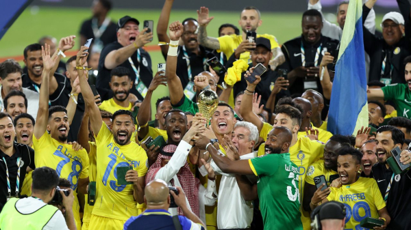 
      Cristiano Ronaldo scores two goals to lead Al-Nassr to first Arab Club Champions Cup title
    