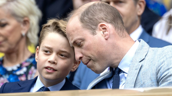 
      Princess Charlotte and Prince George have a ball at Wimbledon men’s final
    