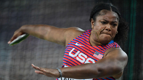Laulauga Tausaga-Collins wins US’ first women’s discus world championship
Laulauga Tausaga-Collins wins US’ first women’s discus world championship