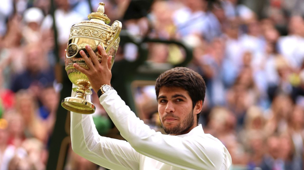 ‘It’s great for the new generation’: Why Carlos Alcaraz’s Wimbledon victory over Novak Djokovic could finally signal tennis’ changing of the guard
‘It’s great for the new generation’: Why Carlos Alcaraz’s Wimbledon victory over Novak Djokovic could finally signal tennis’ changing of the guard