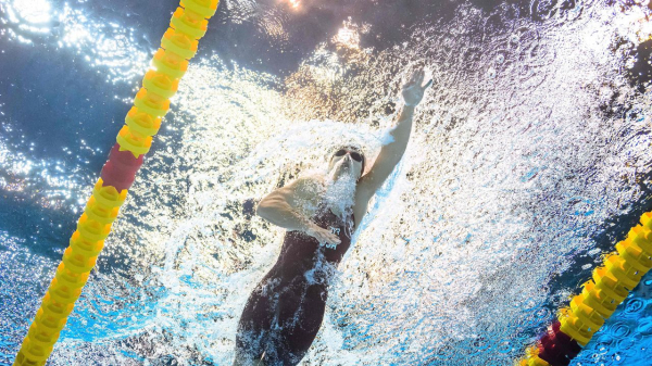 Swimmer Katie Ledecky says the thrill of winning a gold medal for Team USA never gets old
Swimmer Katie Ledecky says the thrill of winning a gold medal for Team USA never gets old