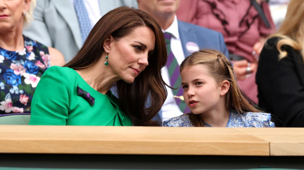 
      Princess Charlotte and Prince George have a ball at Wimbledon men’s final
    