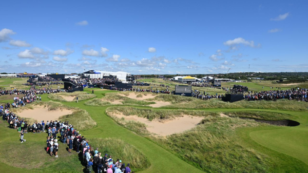 A ‘monstrosity’ or great? Controversial new 17th hole splits opinion at Open Championship
A ‘monstrosity’ or great? Controversial new 17th hole splits opinion at Open Championship