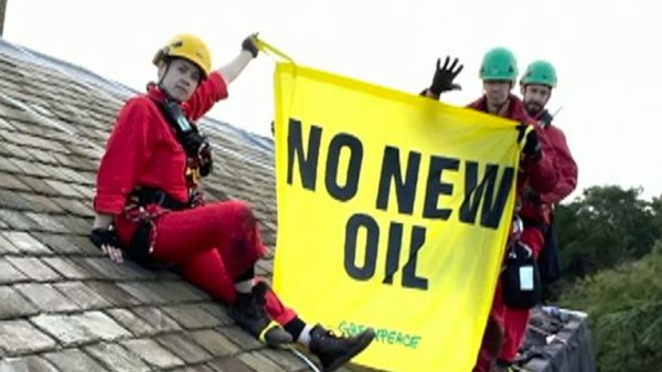 Greenpeace defends Rishi Sunak home protest as 'proportionate response to a disastrous decision'